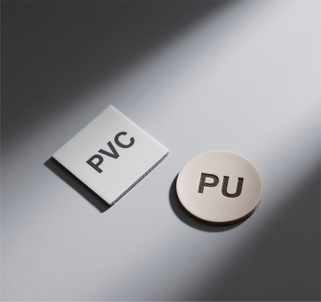 Vad är skillnaden mellan PVC och PU -material?